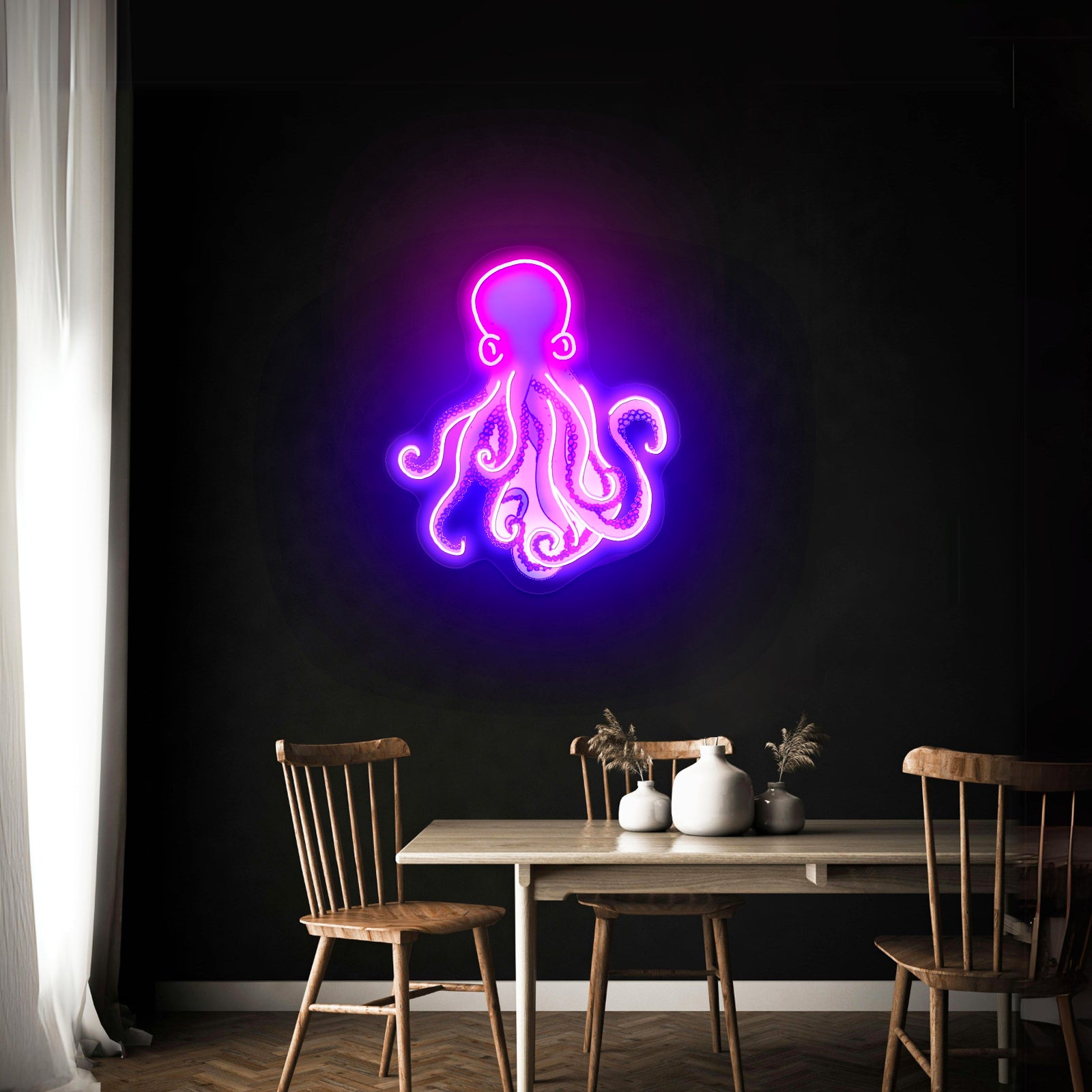 Octopus Artwork Cool Neon Signs