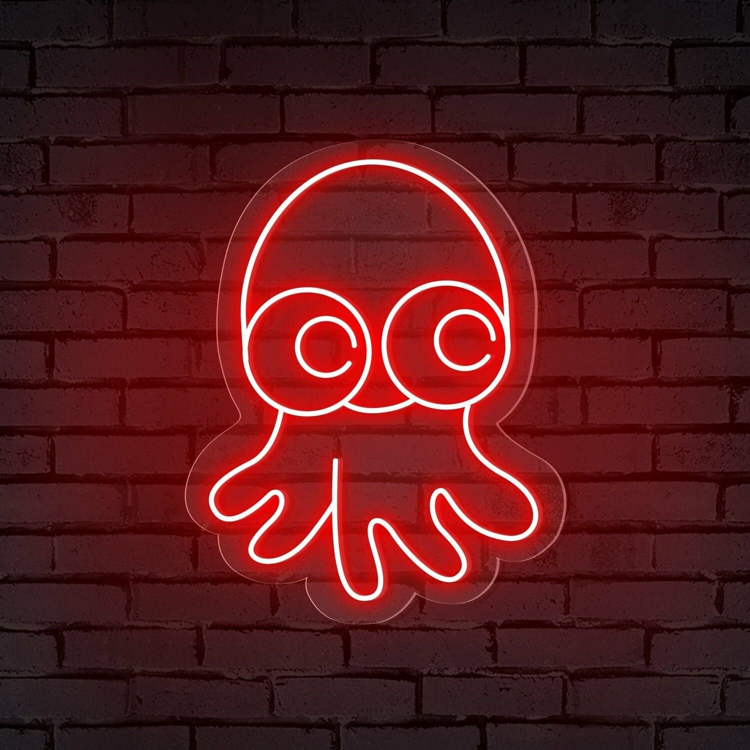Octopus Cute Led Neon Sign For Bedroom Office Or Party Ambiance | Shineneon