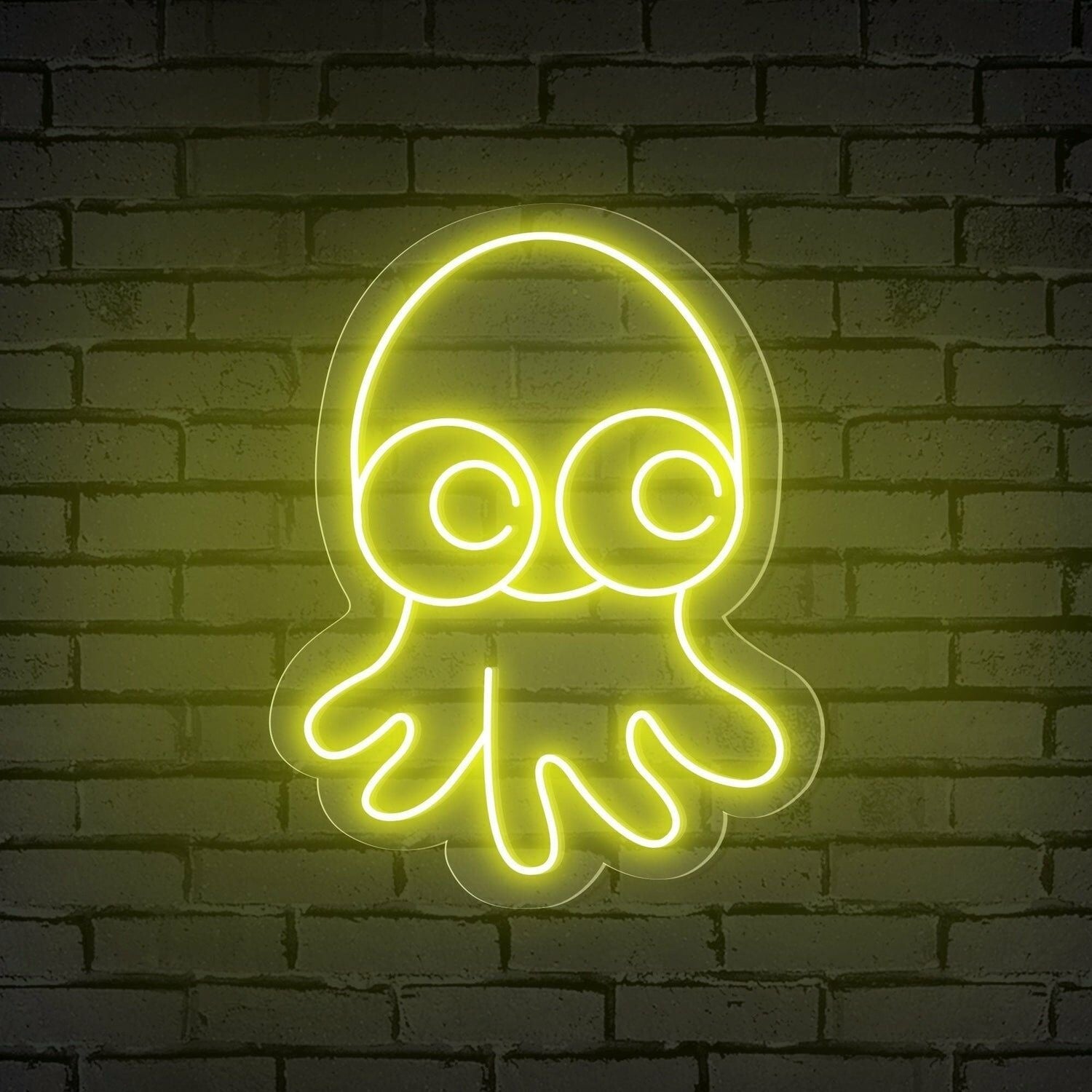 Octopus Cute Led Neon Sign For Bedroom Office Or Party Ambiance - Shineneon