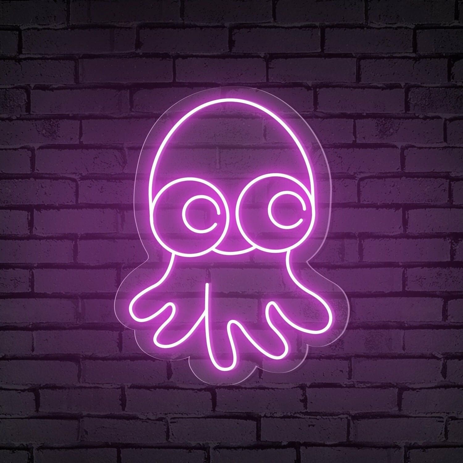 Octopus Cute Led Neon Sign For Bedroom Office Or Party Ambiance | Shineneon