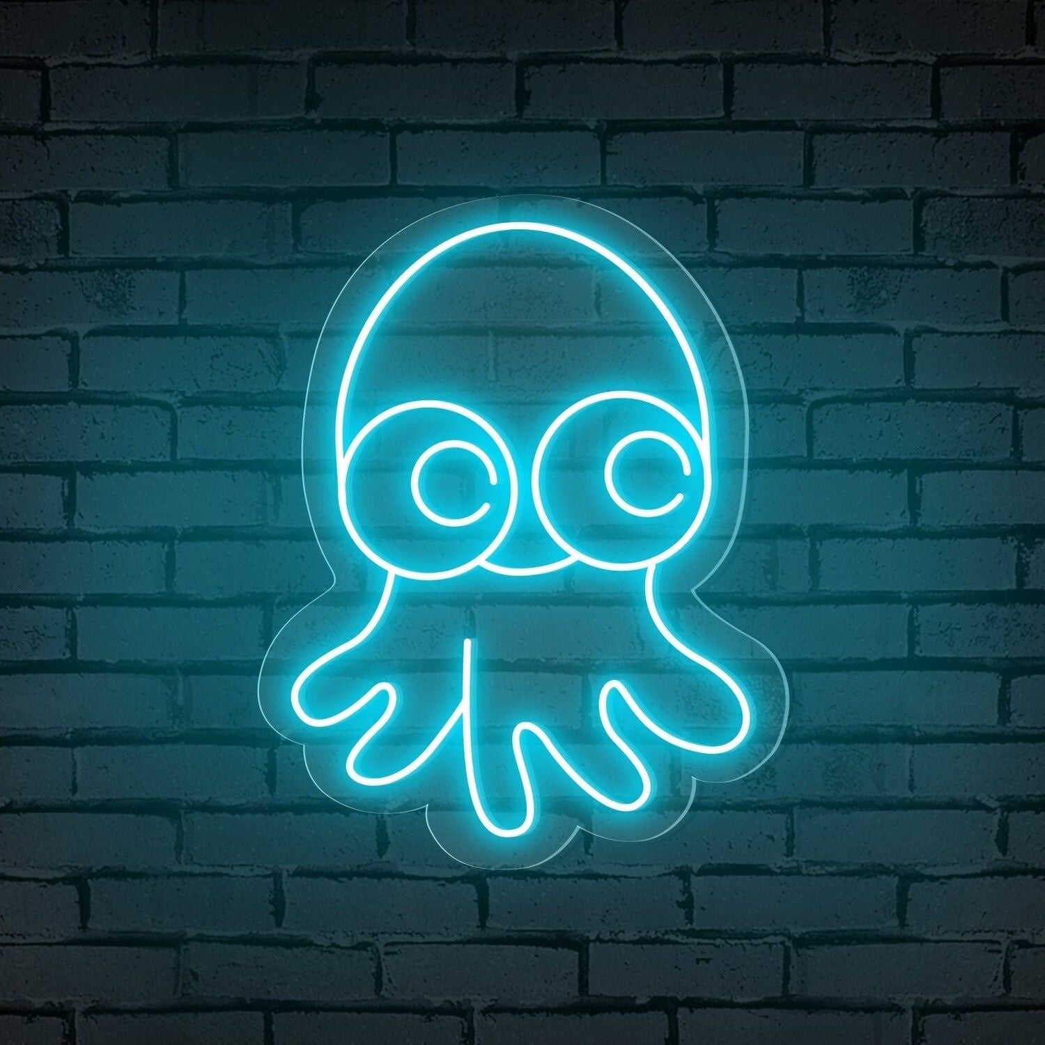 Octopus Cute Led Neon Sign For Bedroom Office Or Party Ambiance - Shineneon