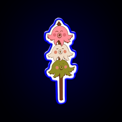 Octopus Dango Snack Food Led Neon Sign Rgb Color - Shineneon