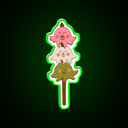 Octopus Dango Snack Food Led Neon Sign Rgb Color - Shineneon