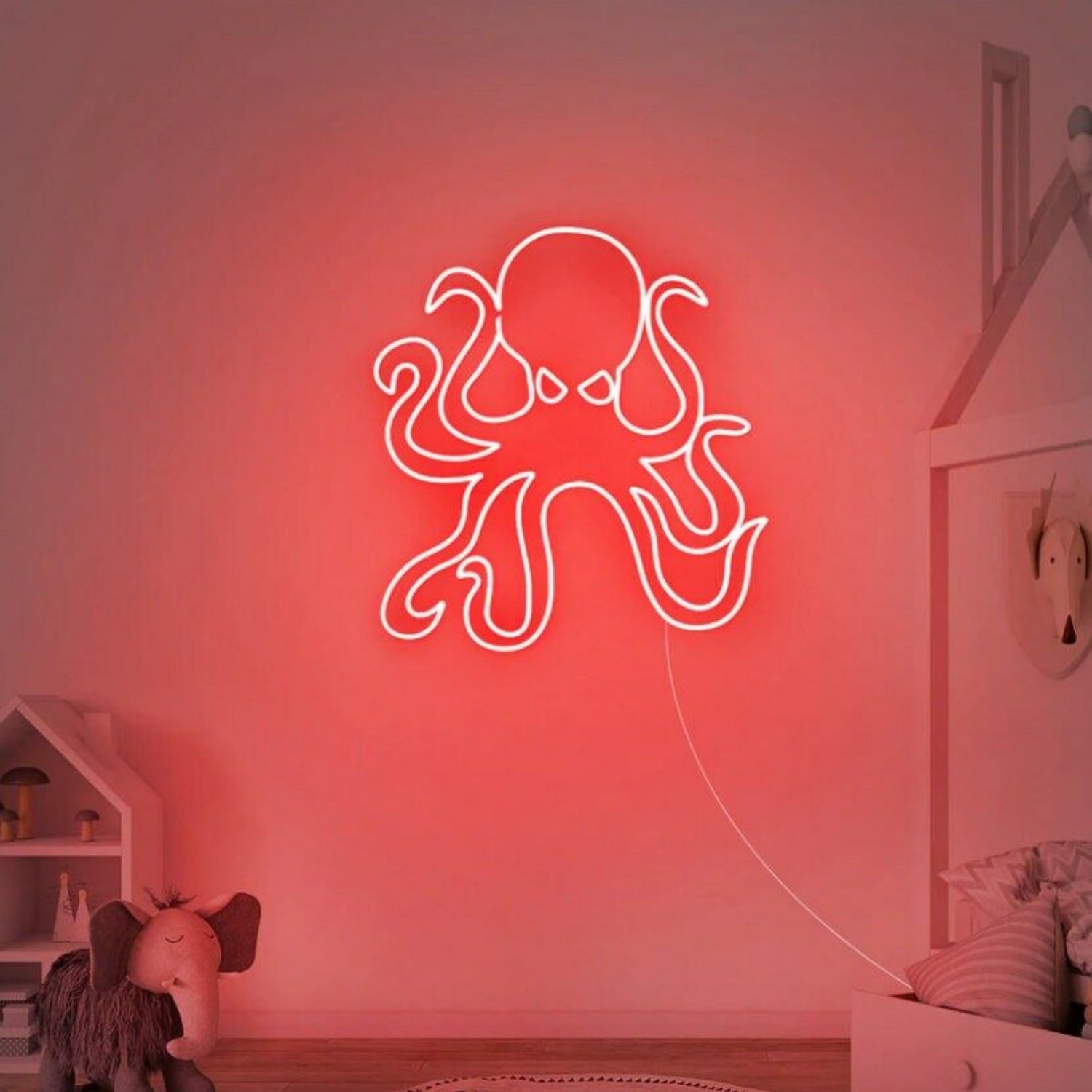 Octopus Led Neon Sign Wall Art - Shineneon
