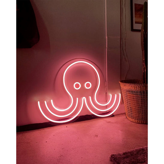 Octopus Led Sign Business Neon Sign Wall Decor