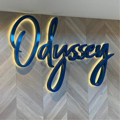 Odyssey 3D Backlit Channel Letters Led Light Sign - Shineneon