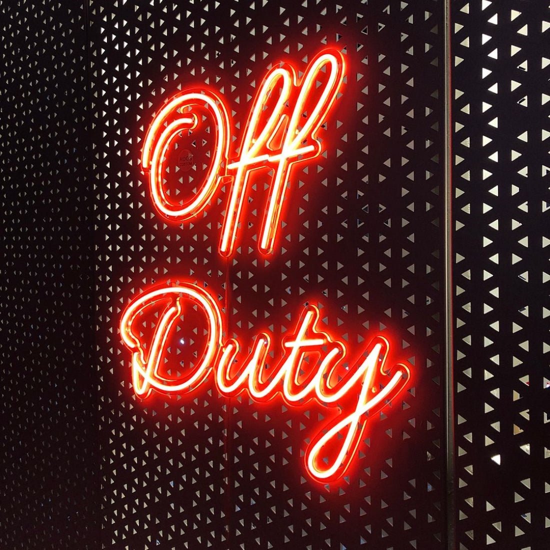 Off Duty Neon Signs Neon Lights Led Business Sign - Shineneon