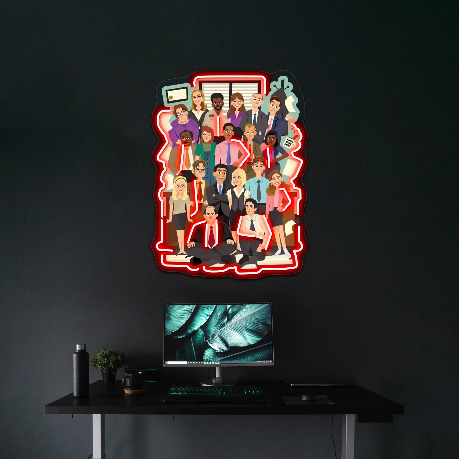 Office Artwork Business Led Sign | Shineneon