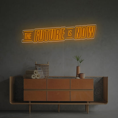 Office Bar And Events The Future Is Now Led Neon Sign | Shineneon