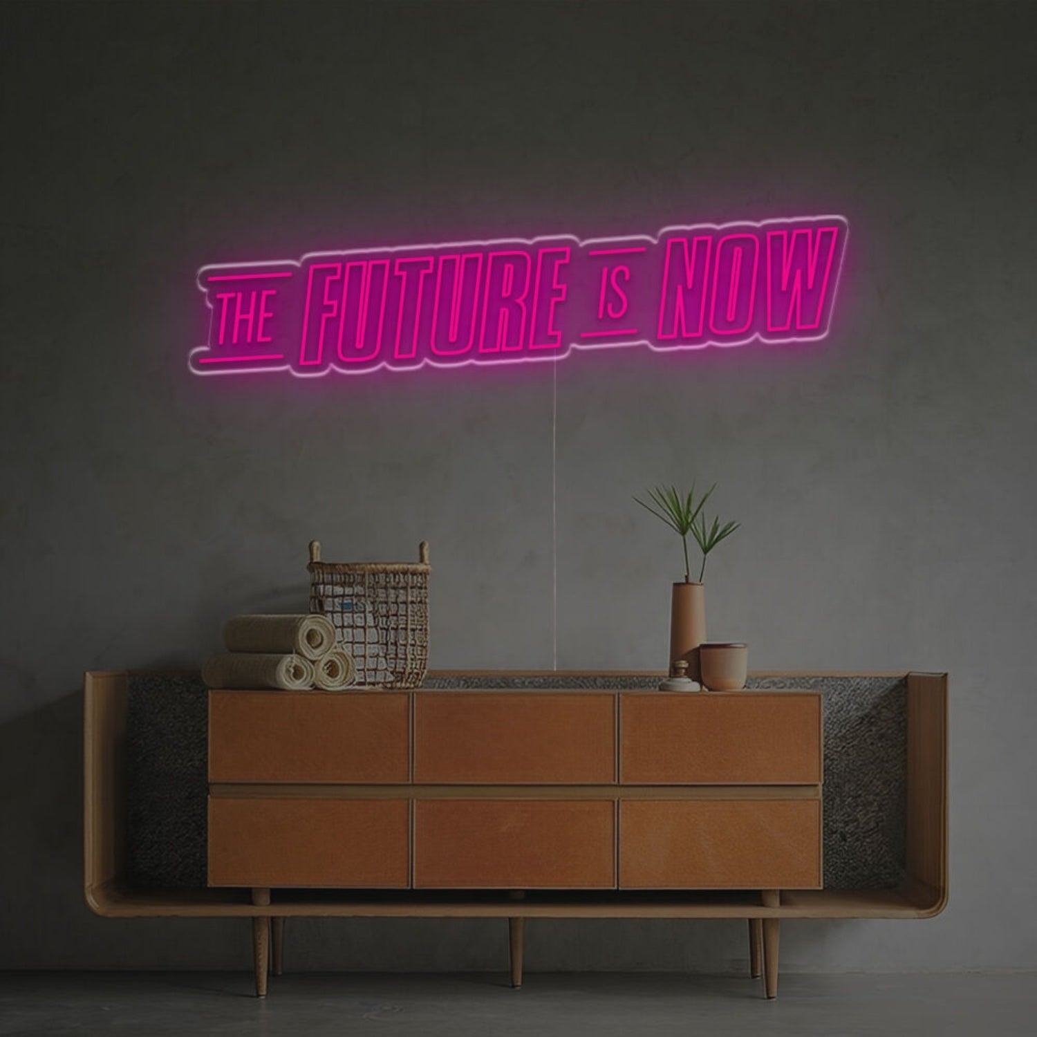 Office Bar And Events The Future Is Now Led Neon Sign | Shineneon