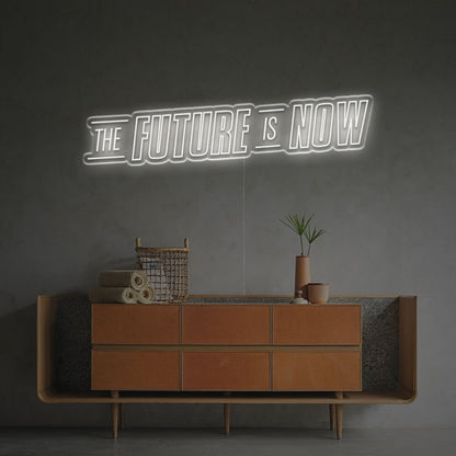 Office Bar And Events The Future Is Now Led Neon Sign | Shineneon
