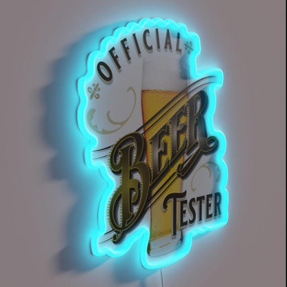 Official Beer Tester Rgb Led Neon Sign - Shineneon