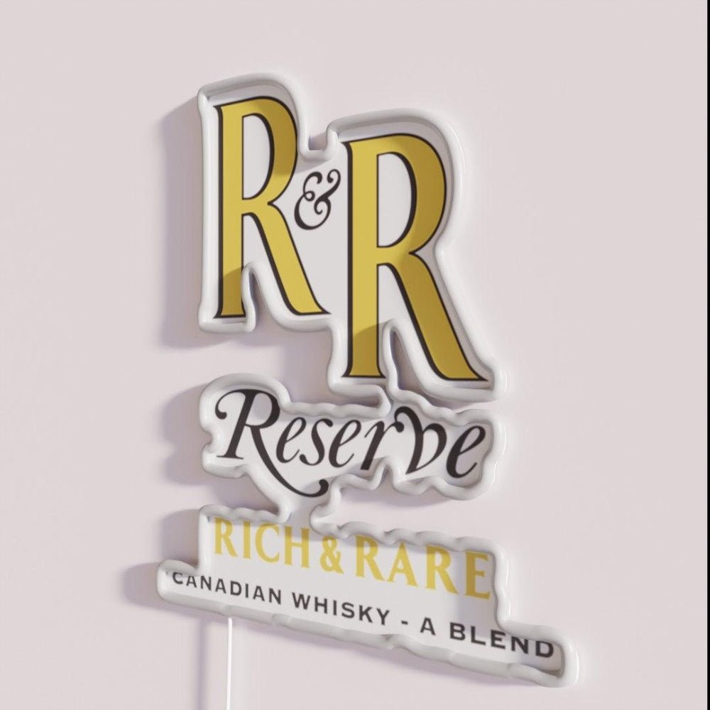 Official Rich And Rare Reverse Drink Rgb Led Neon Sign - Shineneon