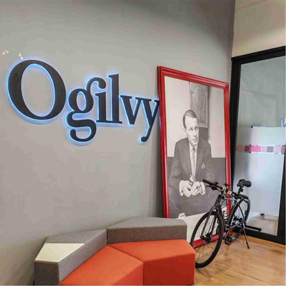 Ogilvy 3D Backlit Channel Letters Led Light Sign - Shineneon