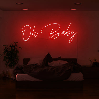 Oh Baby Led Neon Sign | Shineneon