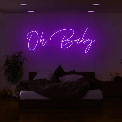 Oh Baby Led Neon Sign | Shineneon