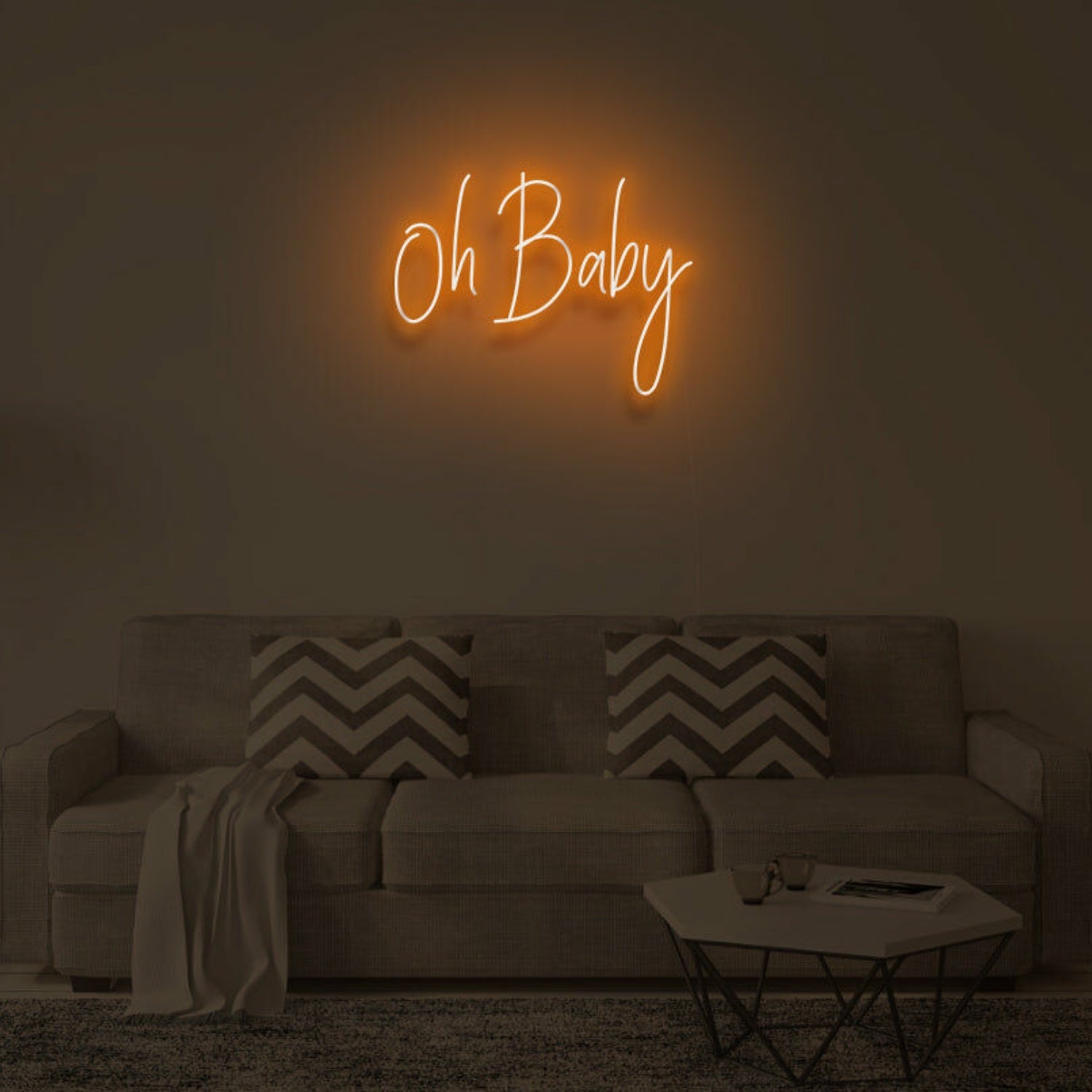 Oh Baby Led Neon Sign For Wall Decor | Shineneon
