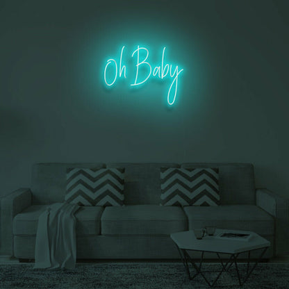 Oh Baby Led Neon Sign For Wall Decor | Shineneon