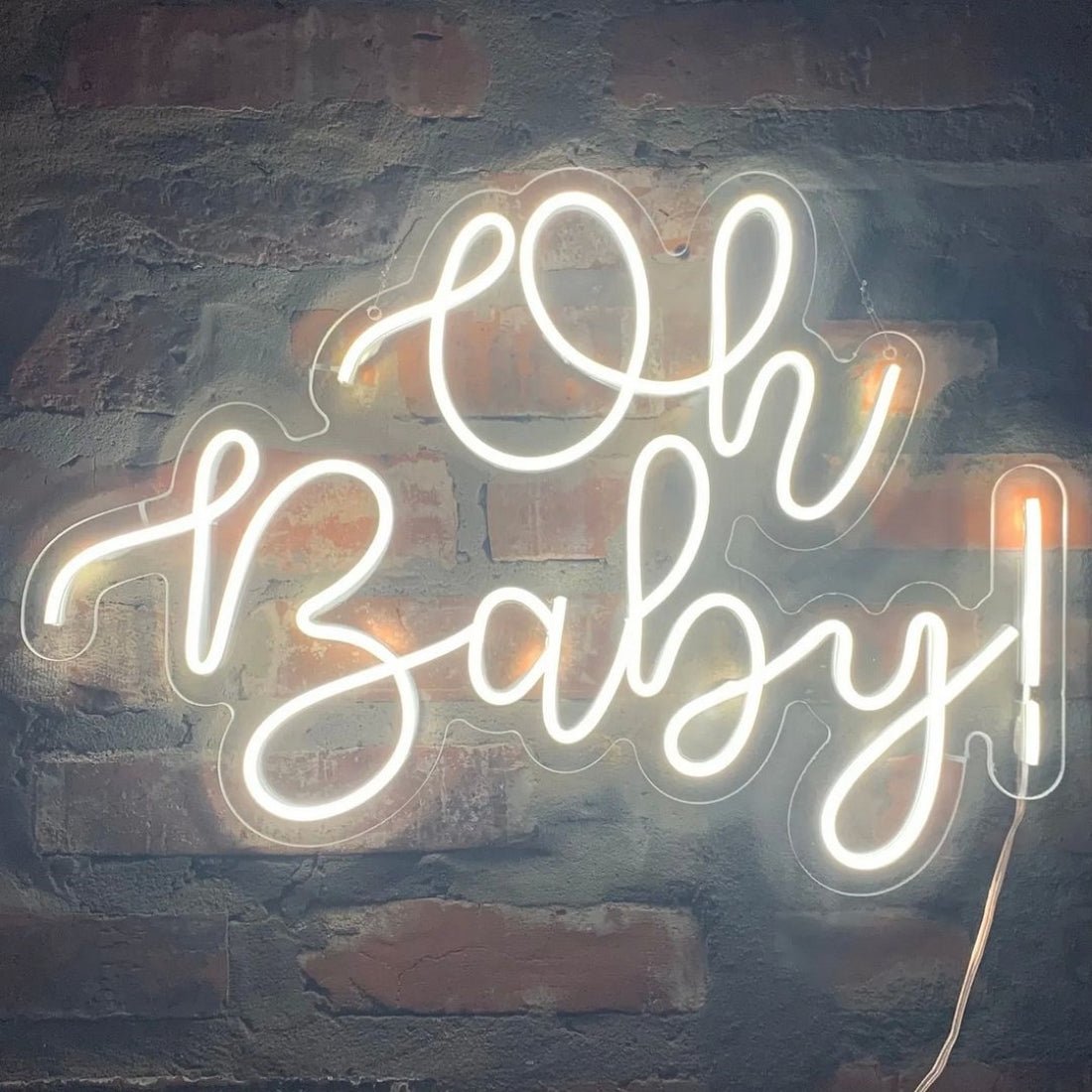 Oh Baby Led Sign Business Neon Sign For Home - Shineneon