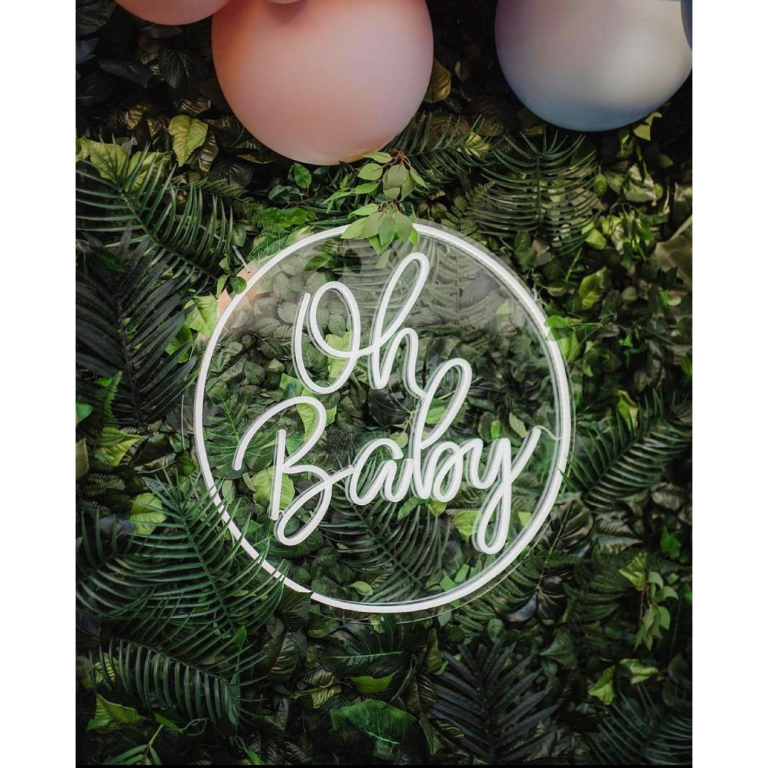 Oh Baby Led Sign Business Neon Signs Wall Decor