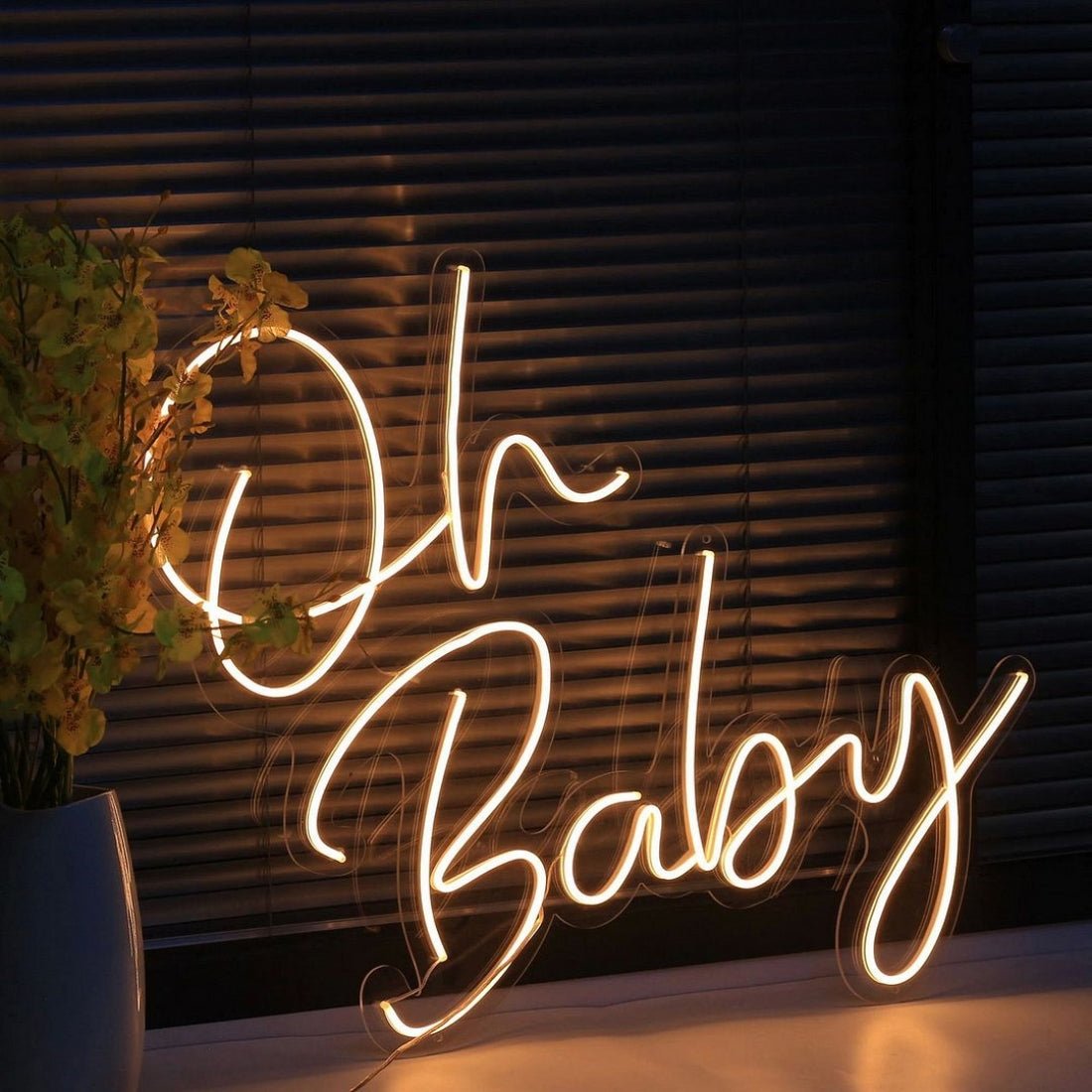 Oh Baby Led Sign Business Neon Signs Wall Decors - Shineneon