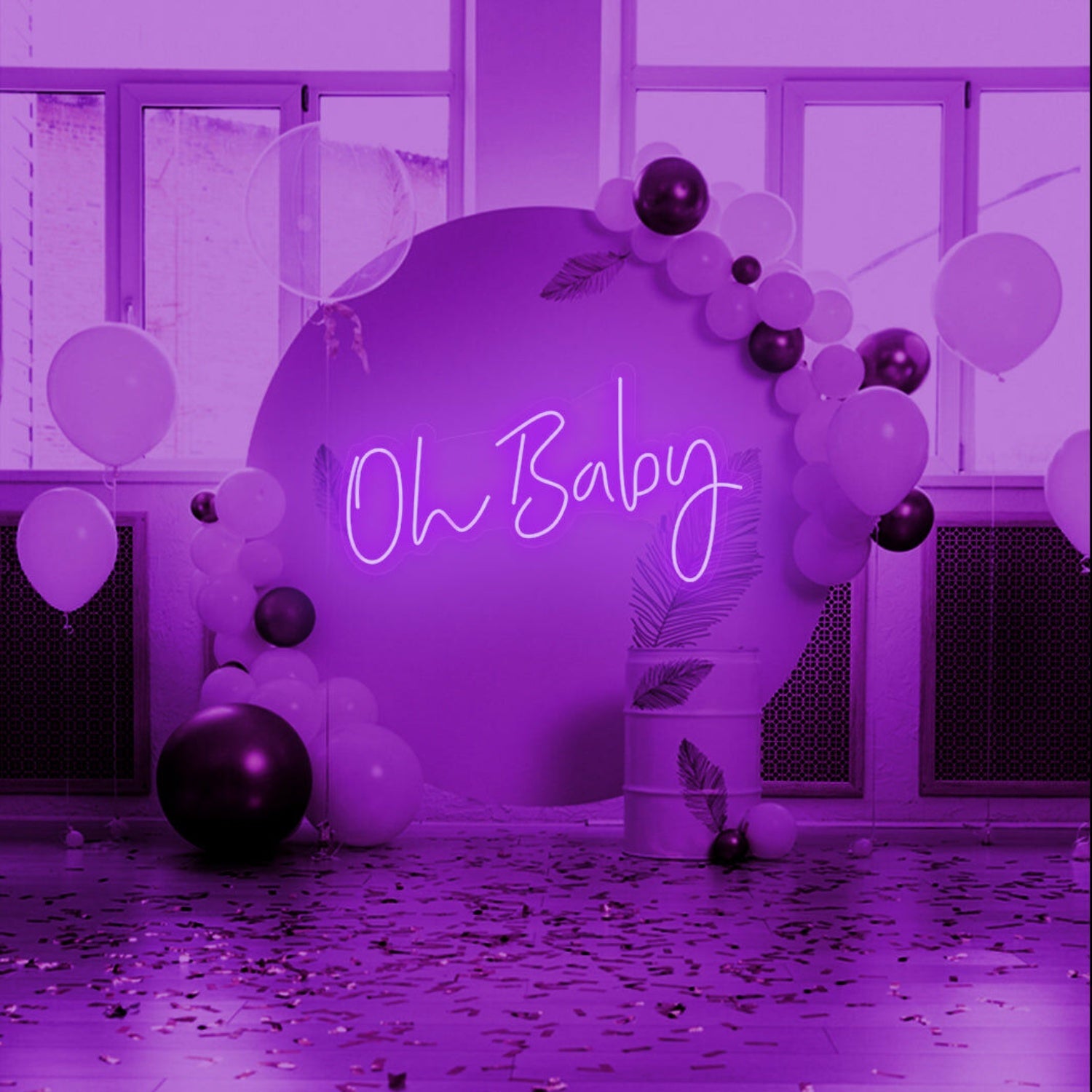 Oh Baby Neon Excitement For New Beginnings | Shineneon