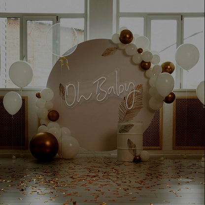 Oh Baby Neon Excitement For New Beginnings | Shineneon