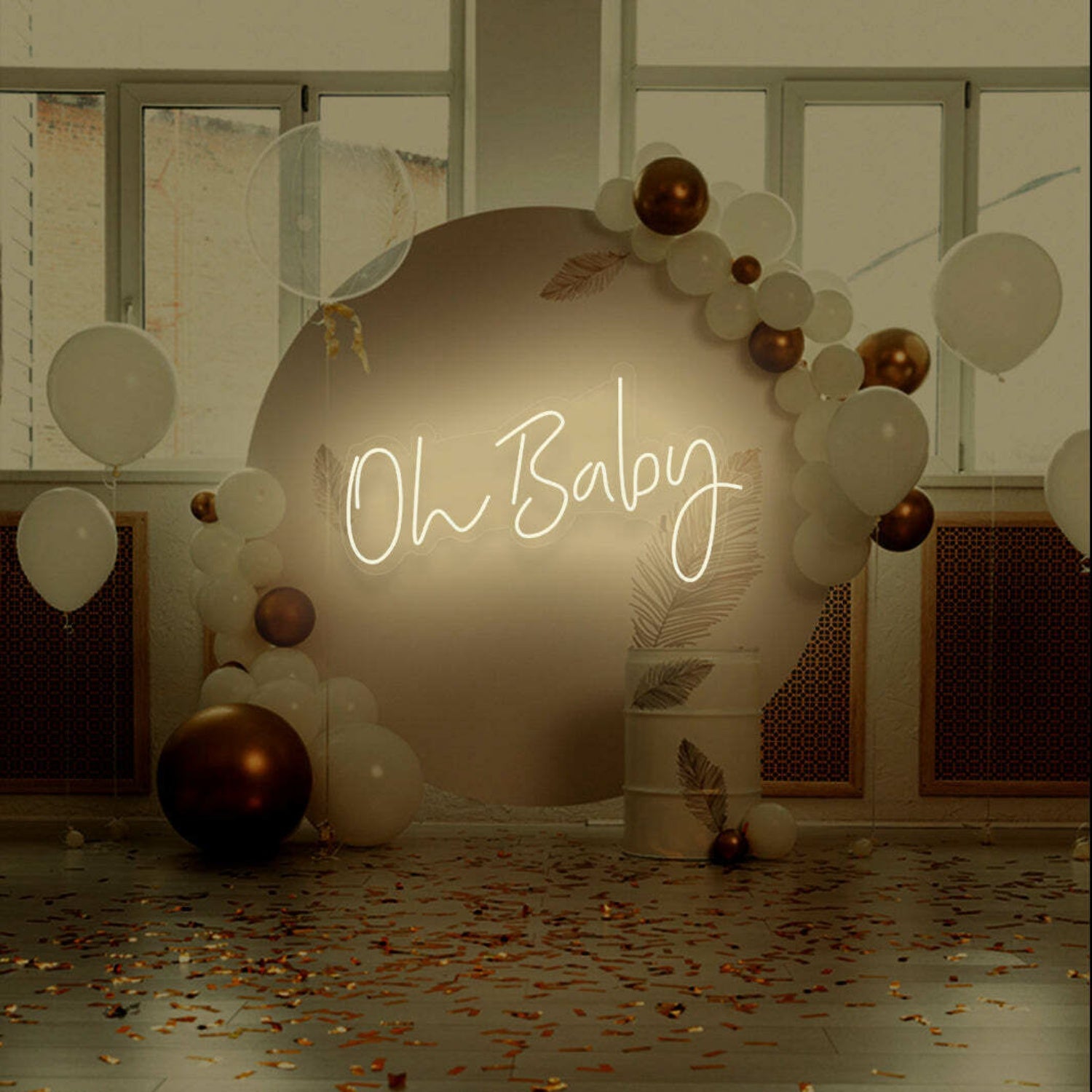 Oh Baby Neon Excitement For New Beginnings | Shineneon