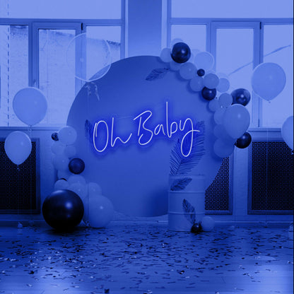 Oh Baby Neon Excitement For New Beginnings | Shineneon