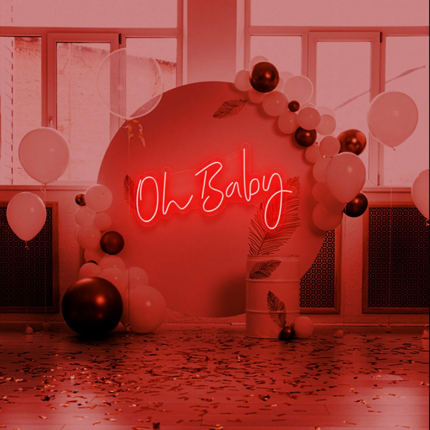 Oh Baby Neon Excitement For New Beginnings | Shineneon