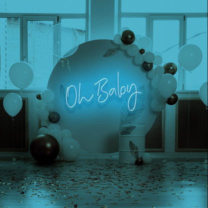 Oh Baby Neon Excitement For New Beginnings | Shineneon