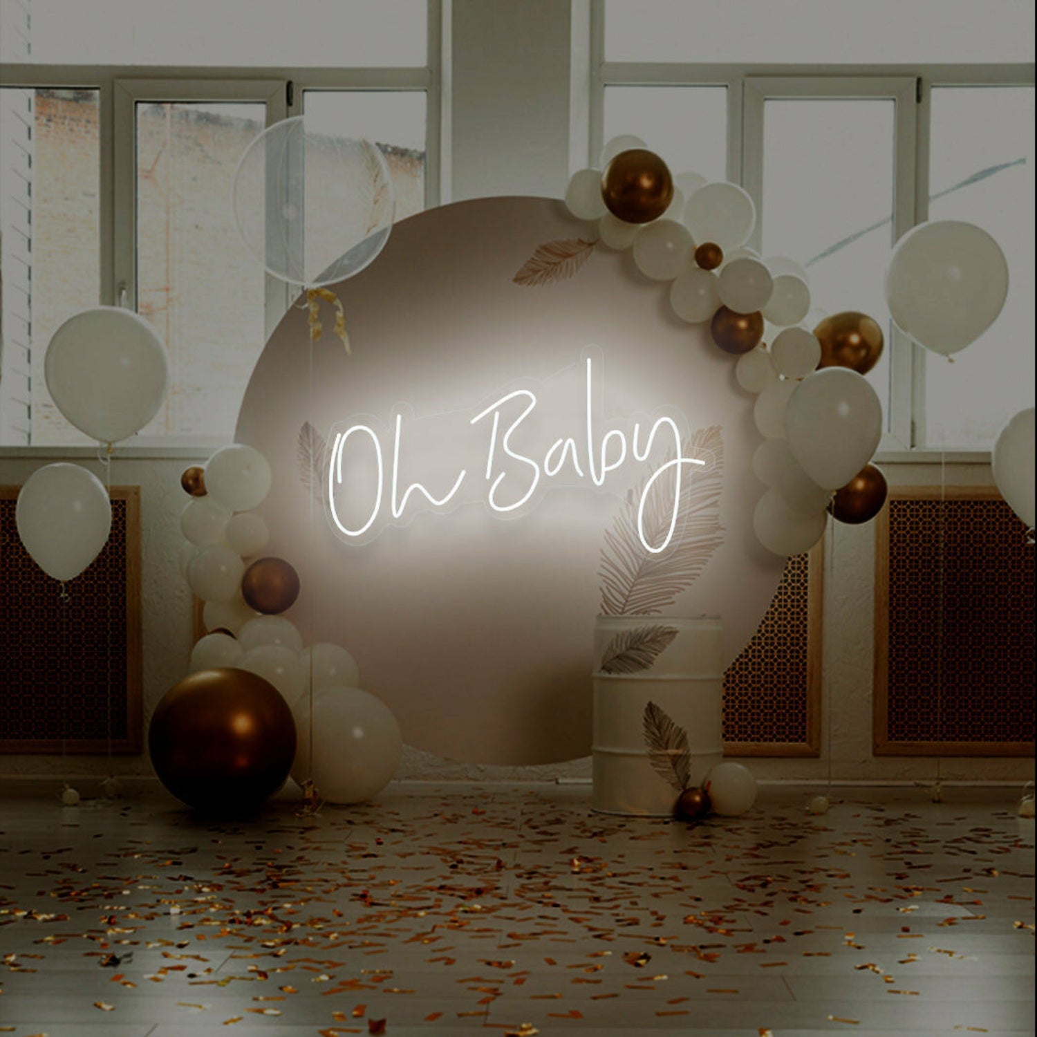 Oh Baby Neon Excitement For New Beginnings | Shineneon