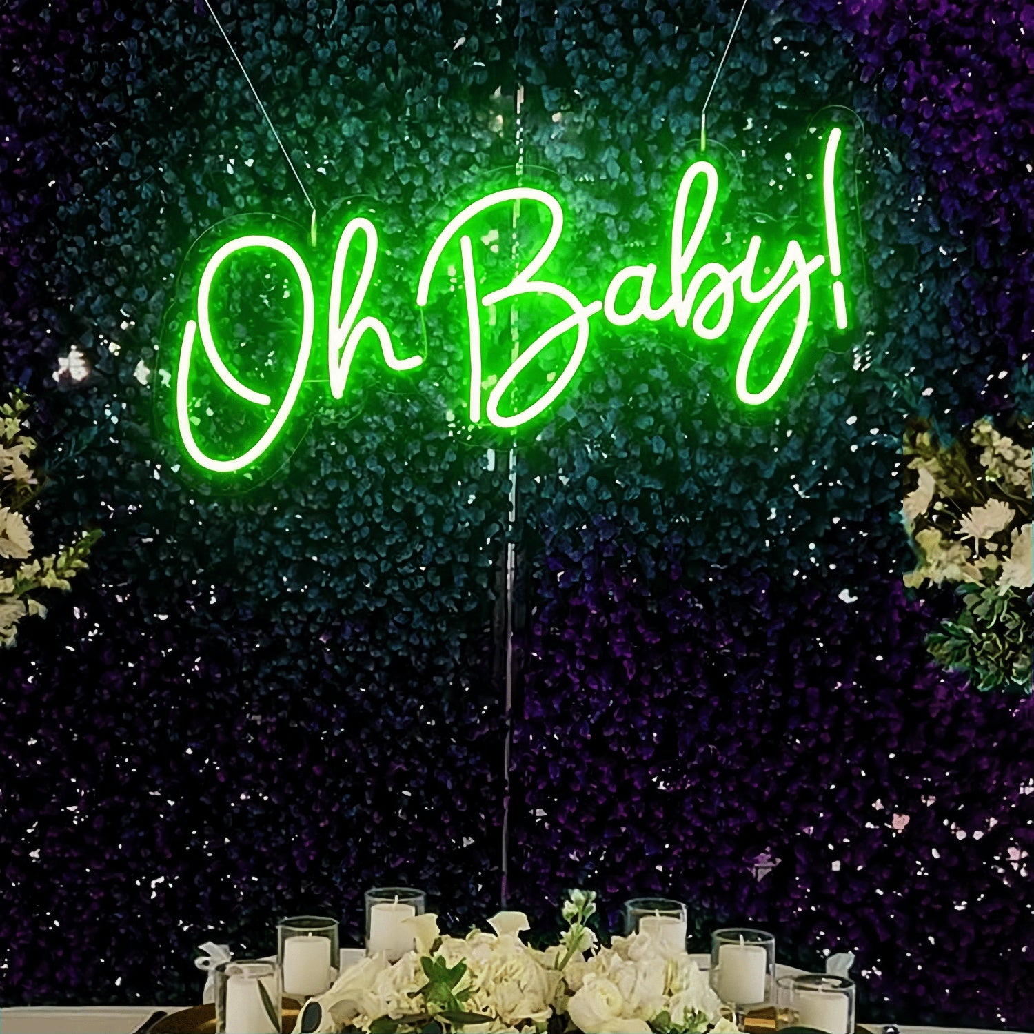 Oh Baby Neon Sign For Sweet Surprises | Shineneon