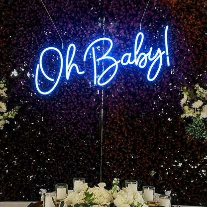 Oh Baby Neon Sign For Sweet Surprises | Shineneon
