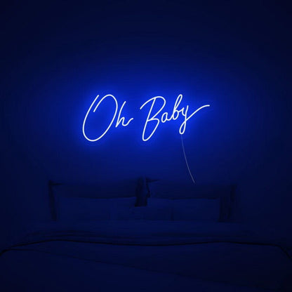 Oh Baby Neon Sign Perfect For Baby Showers And Nurseries | Shineneon