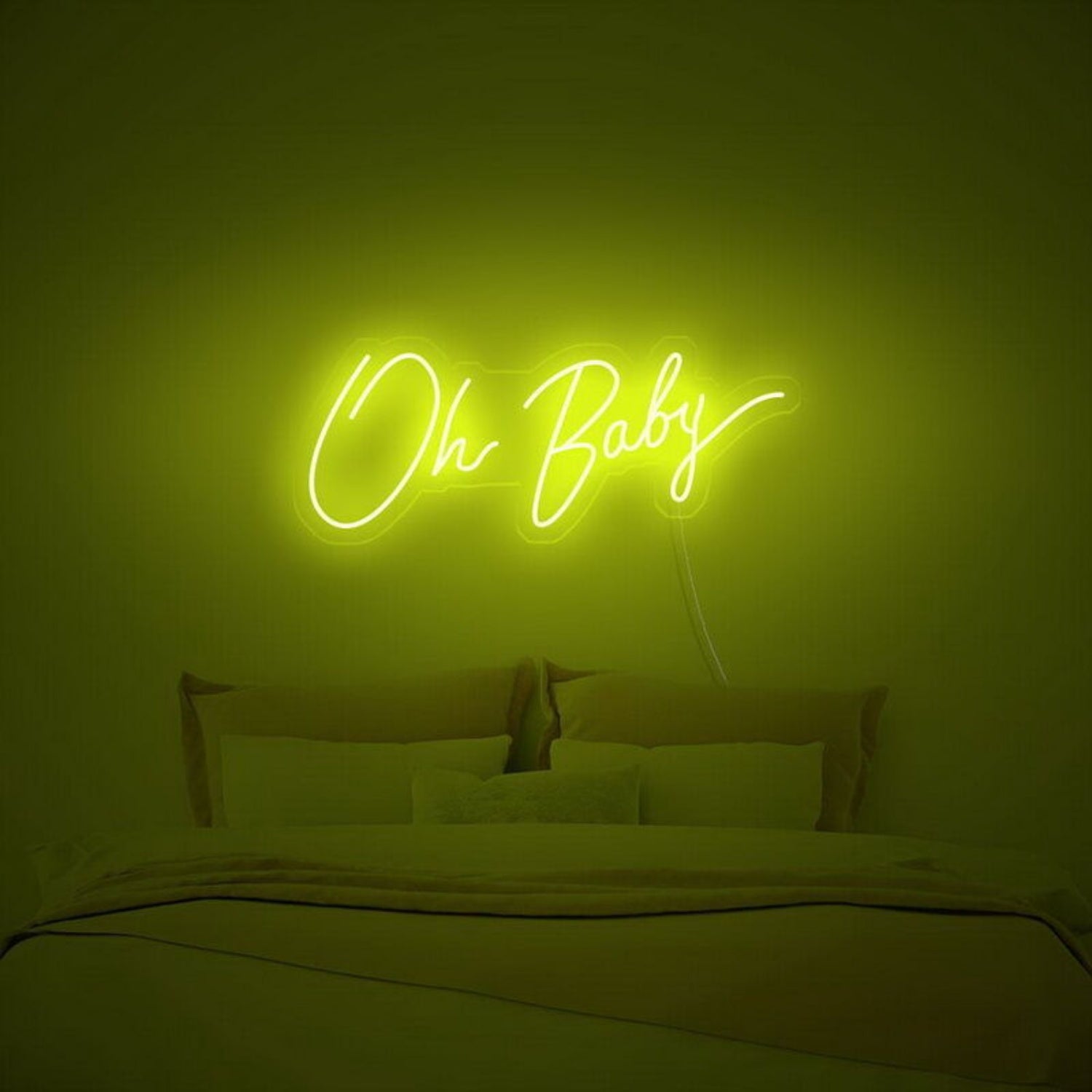 Oh Baby Neon Sign Perfect For Baby Showers And Nurseries | Shineneon