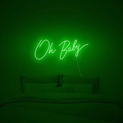 Oh Baby Neon Sign Perfect For Baby Showers And Nurseries | Shineneon