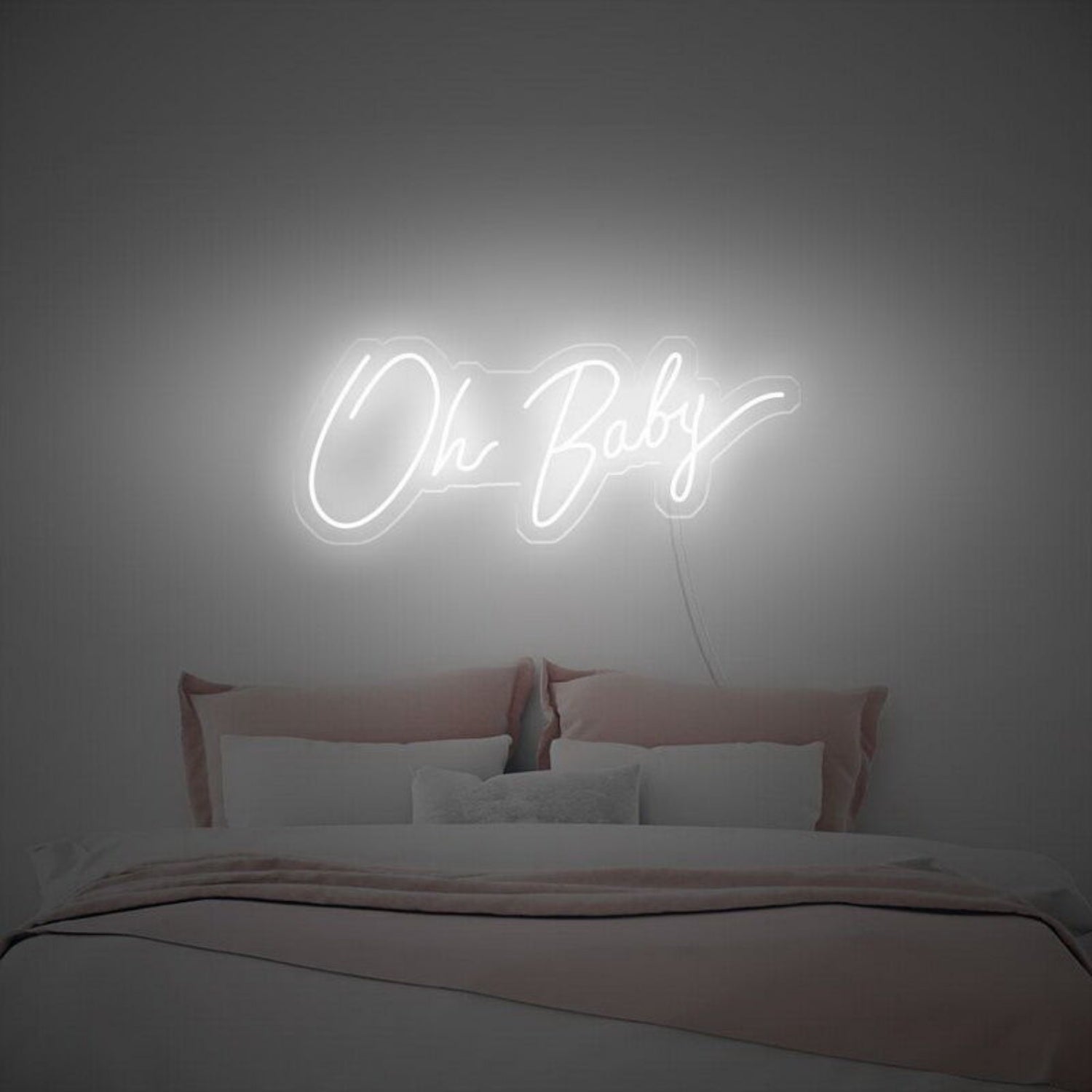 Oh Baby Neon Sign Perfect For Baby Showers And Nurseries | Shineneon