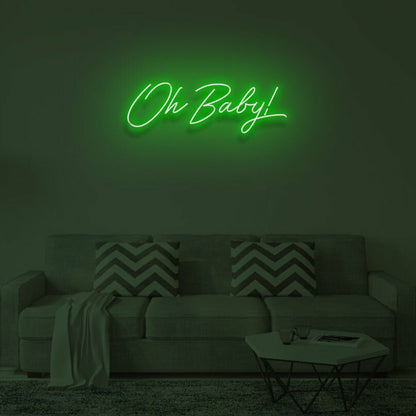Oh Baby V2 Led Neon Sign | Shineneon