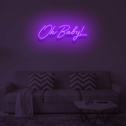 Oh Baby V2 Led Neon Sign | Shineneon