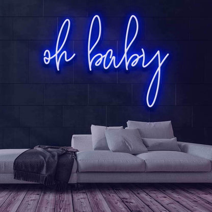 Oh Baby V2 Neon Sign | Shineneon