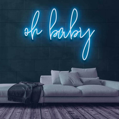 Oh Baby V2 Neon Sign | Shineneon