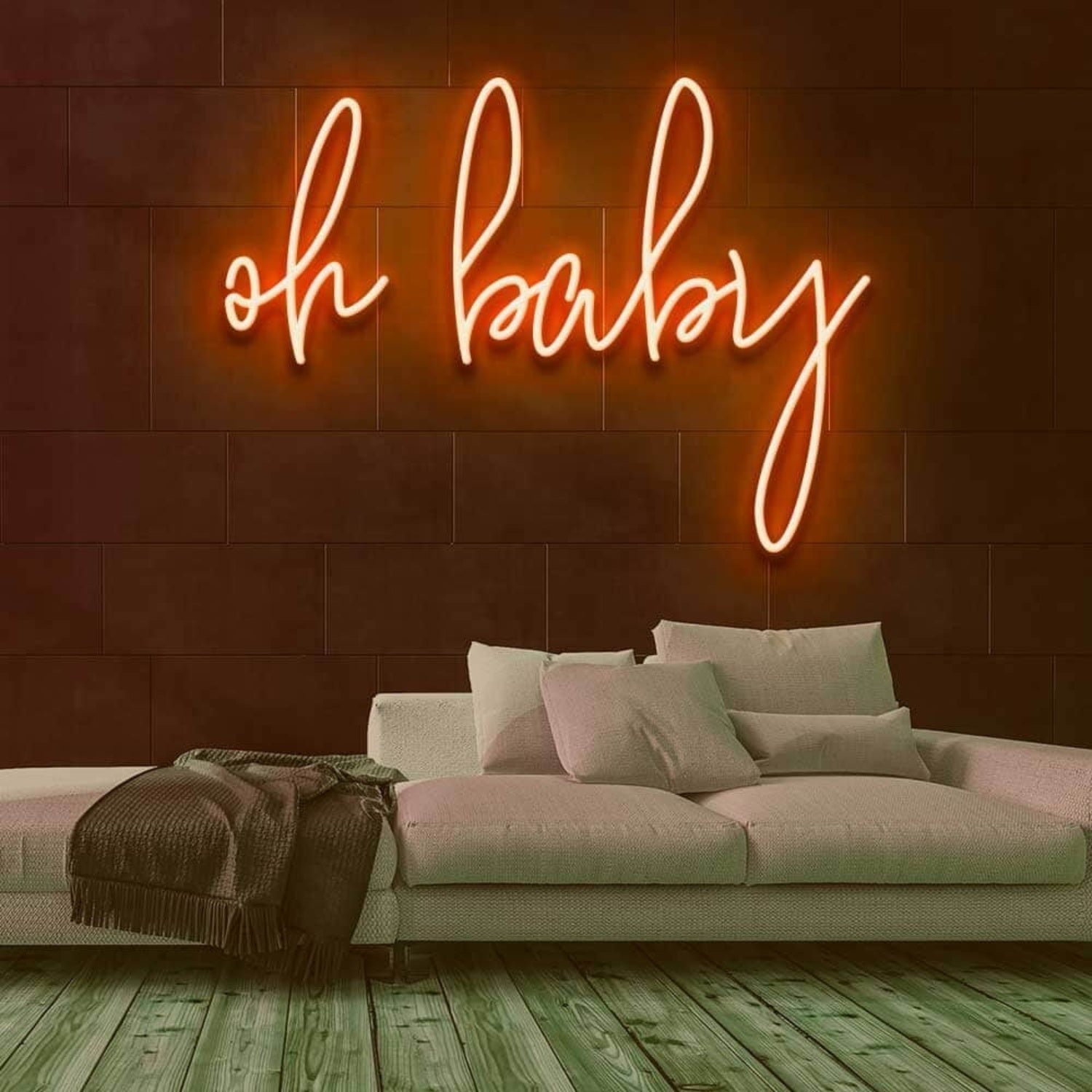 Oh Baby V2 Neon Sign | Shineneon