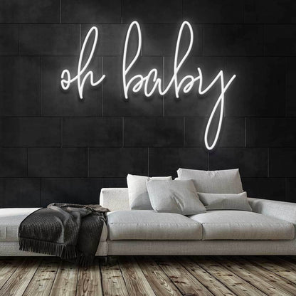 Oh Baby V2 Neon Sign | Shineneon