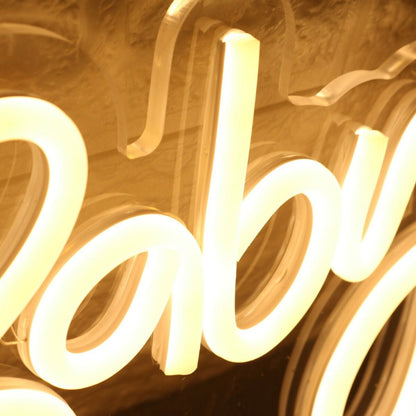 Oh Baby Yellow Custom Led Neon Sign - Shineneon