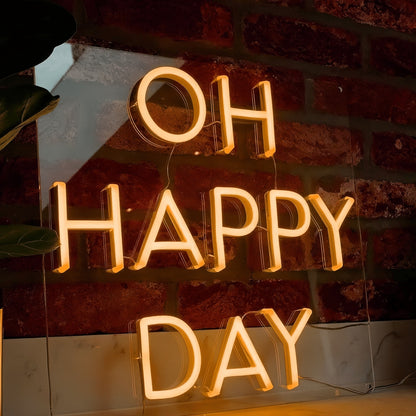 Oh Happy Day Illuminate Your Joy With Neon | Shineneon
