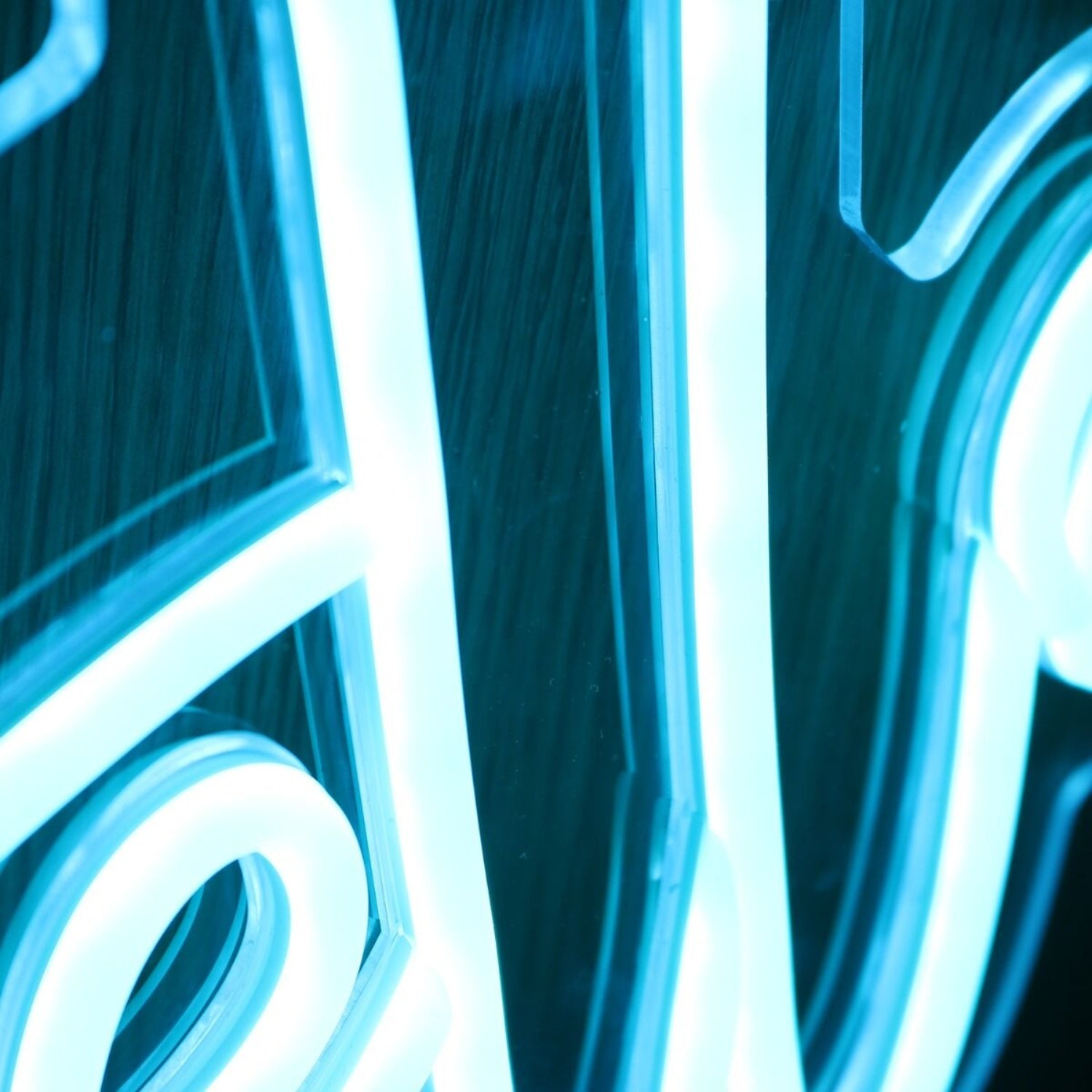 Oh Hello Blue Led Neon Sign - Shineneon