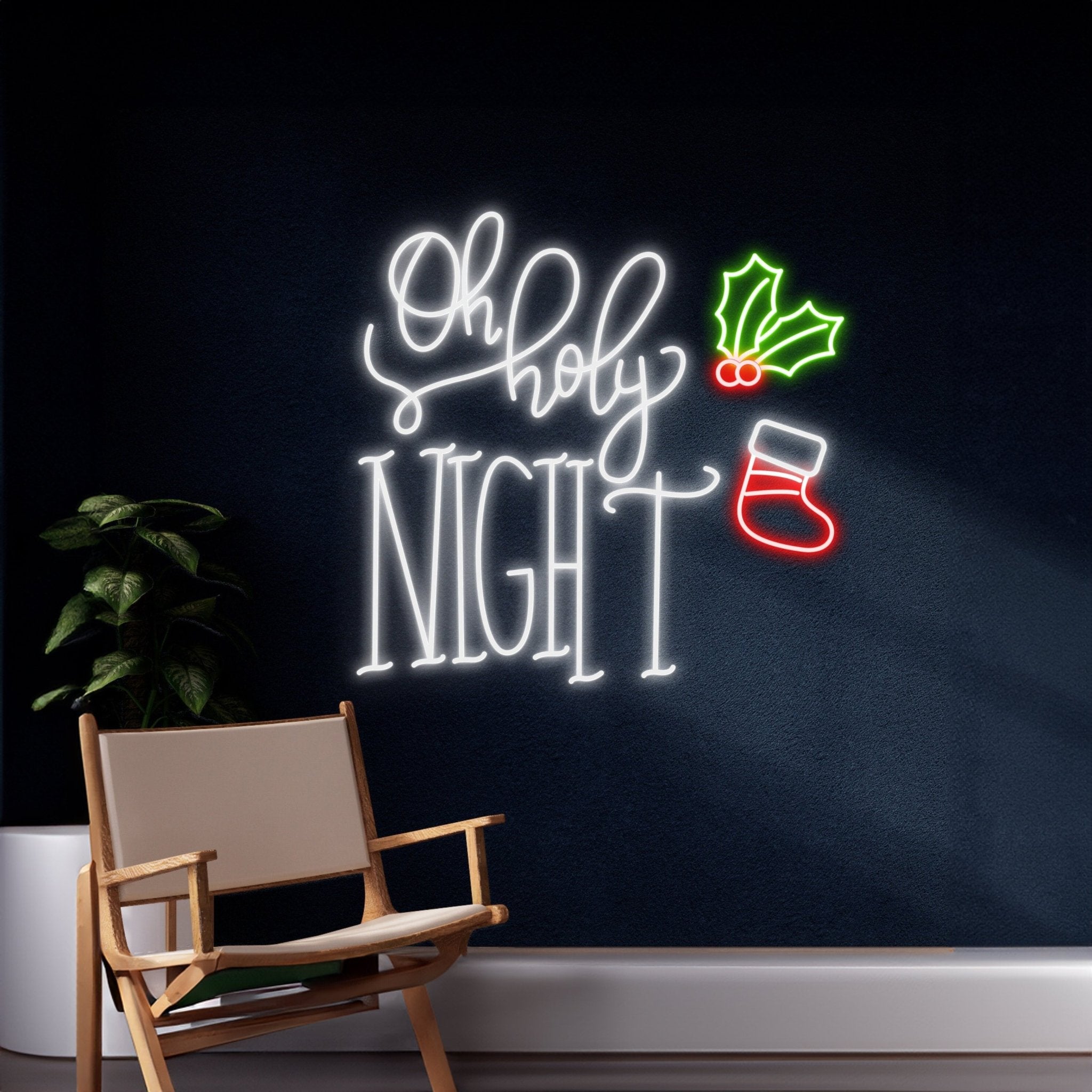 Oh Holy Night Neon Sign - Shineneon