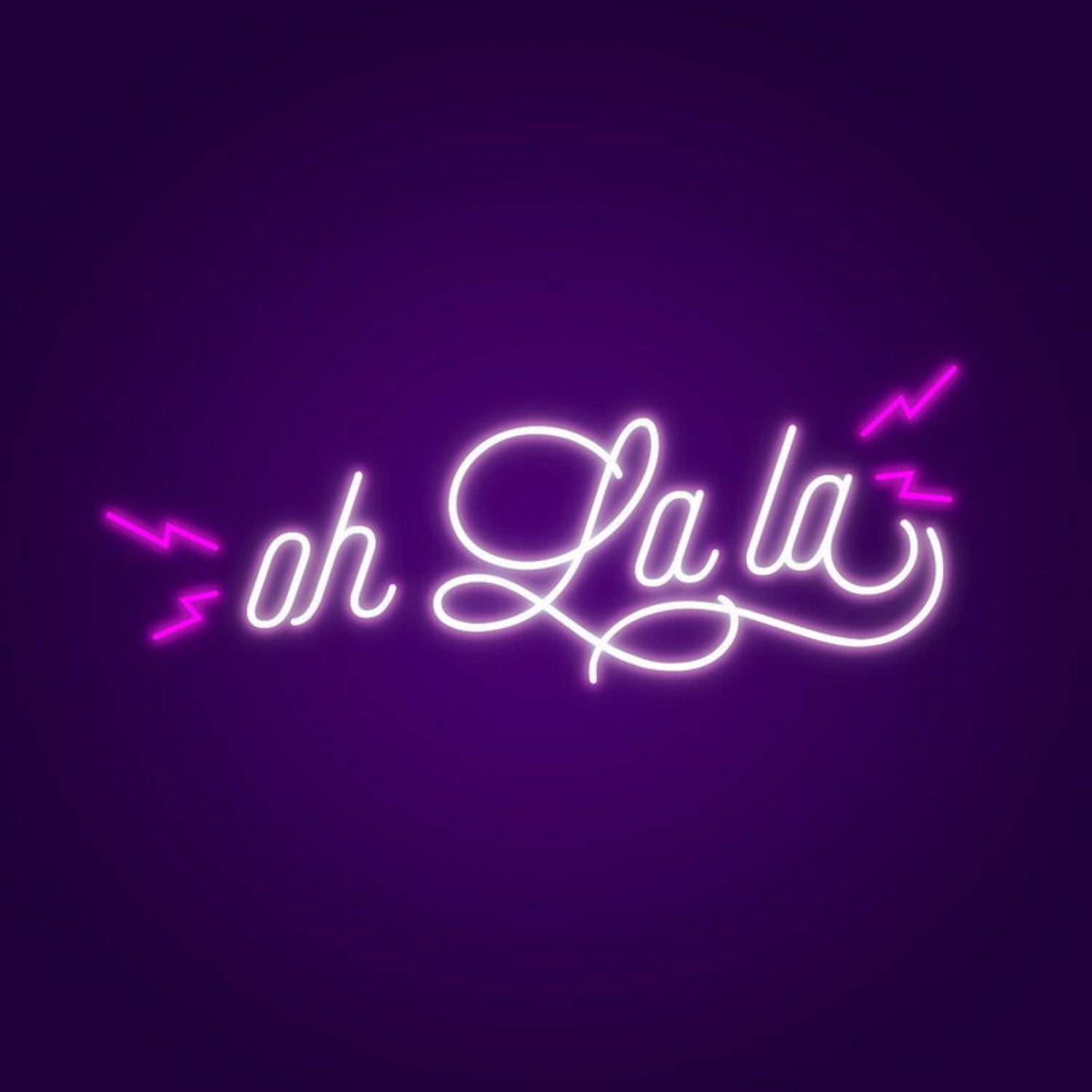 Oh La La Led Neon Sign Fromantic Spaces | Shineneon