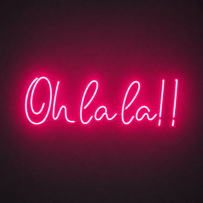 Oh La LED Neon Sign Garage Man Cave Neon Sign main product image